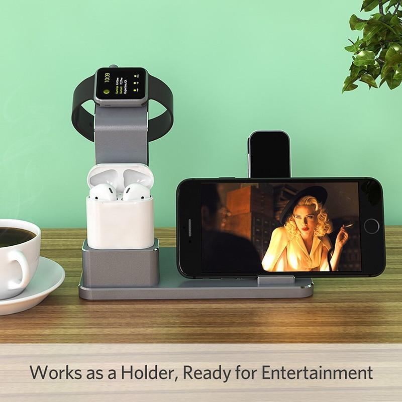4 IN 1 AIRPODS CHARGING DOCK HOLDER - 图片 5