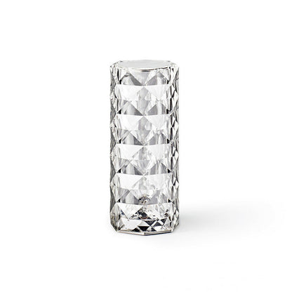 Nordic Crystal Lamp USB Table Lamps Bedroom Touch Dimming Atmosphere Diamond Night Light Rose Projector Lamp Decor 86216be3 5