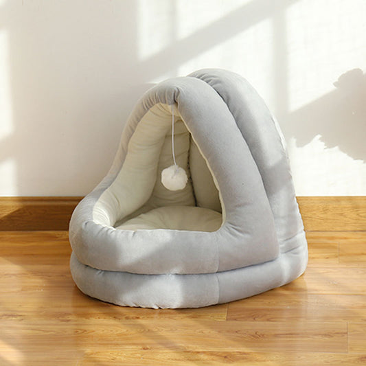 Four seasons enclosed yurt cat litter 862595711257