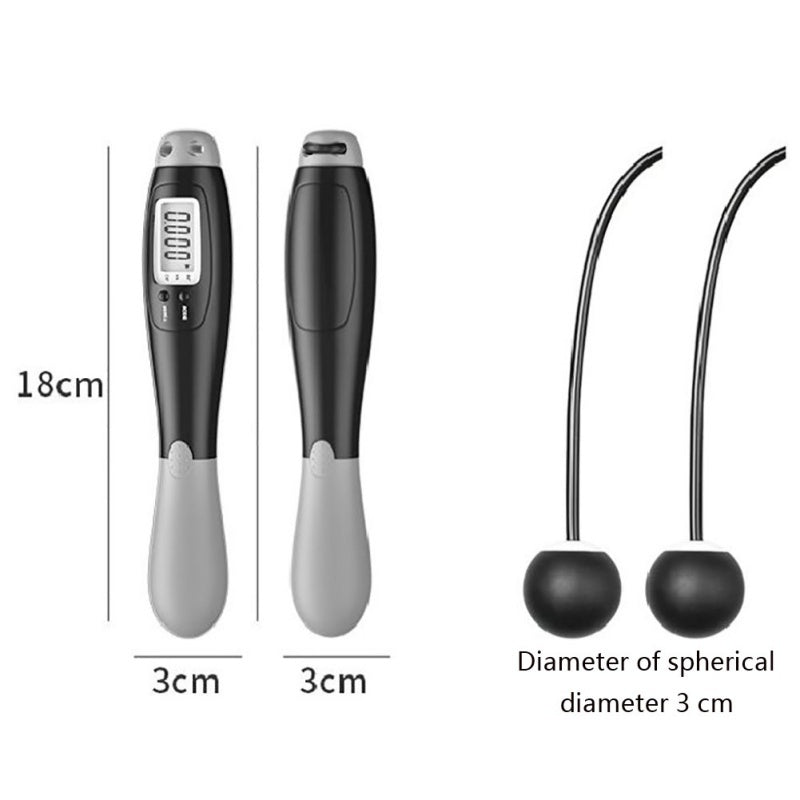 Cordless Jump Ropes Smart Electronic Digital wireless Skip Rope Calorie Consumption Fitness Body Building Exercise Jumping Ro