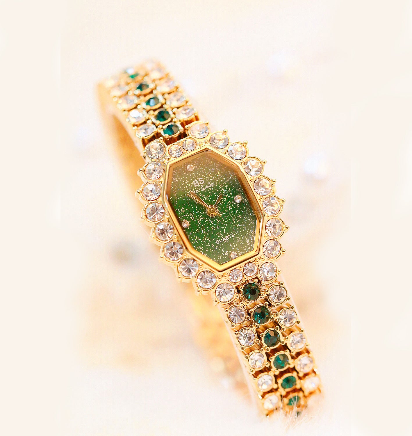 Luxury Full Diamond Steel Band Quartz Watch 863806111518