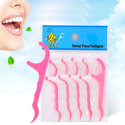 Oral Care  Flossing Toothpicks  100pcs 863d6497 56e9 4b30 92a8 96518cc04304