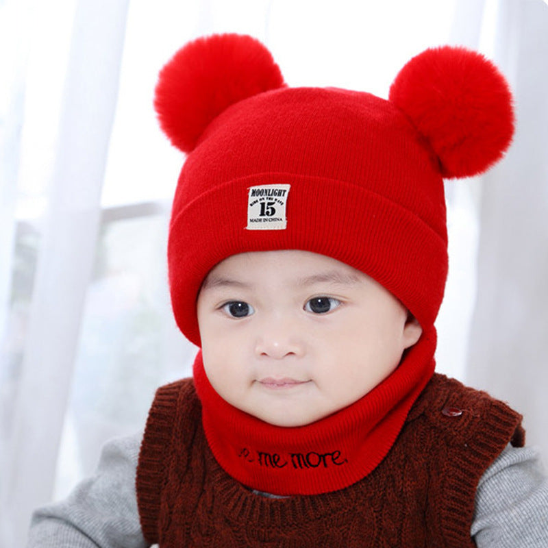 Children's wool hat in autumn and winter 864523853653