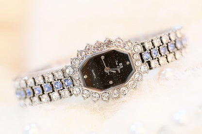 Luxury Full Diamond Steel Band Quartz Watch 865124740321