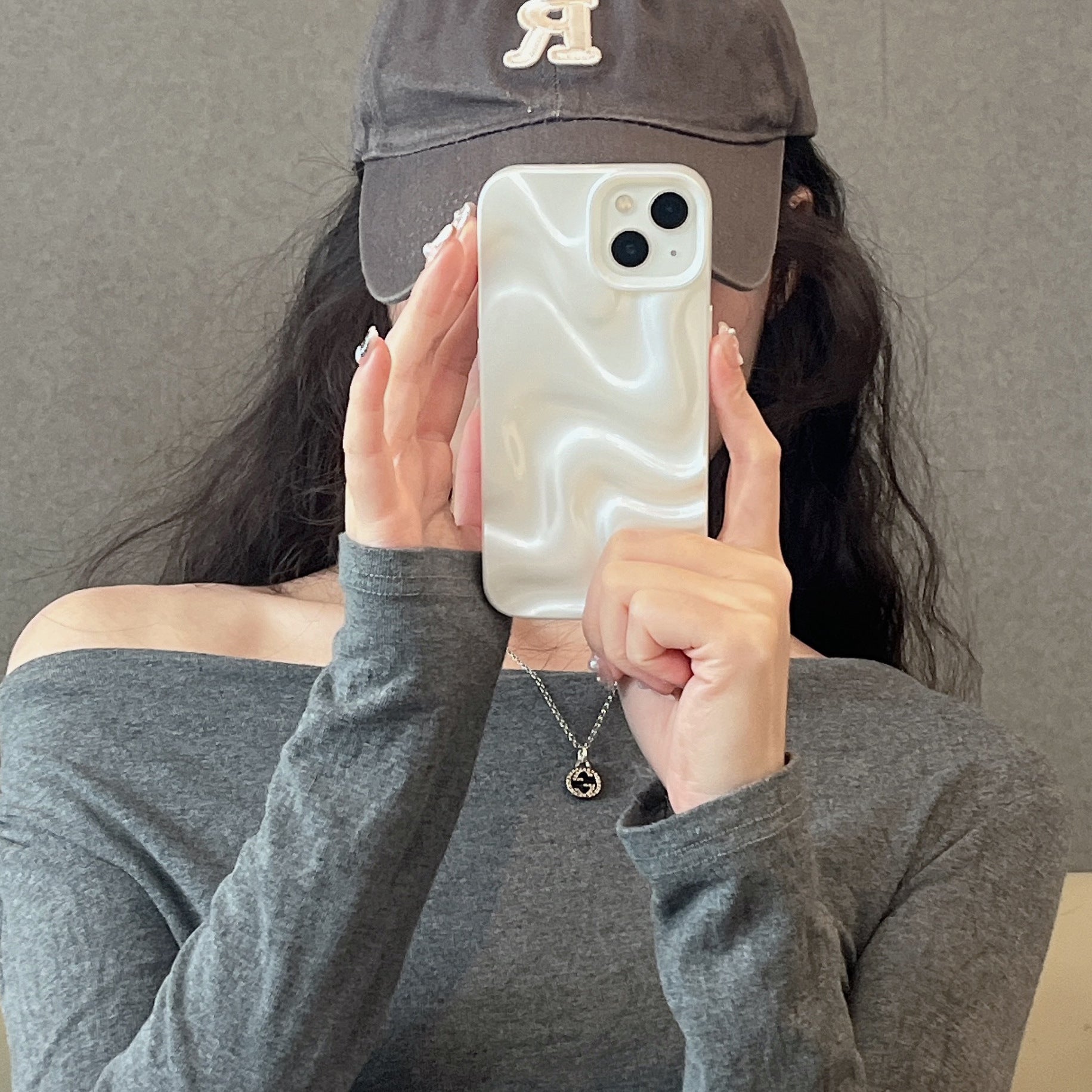 Three-dimensional Pleated Water Ripple Phone Case 866c8abc 1f85 4675 b5d9 df77b3553dd1