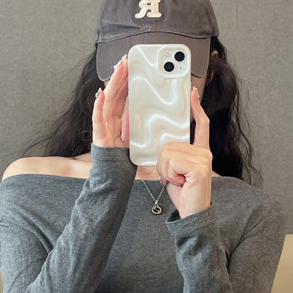 Three-dimensional Pleated Water Ripple Phone Case 866c8abc 1f85 4675 b5d9 df77b3553dd1