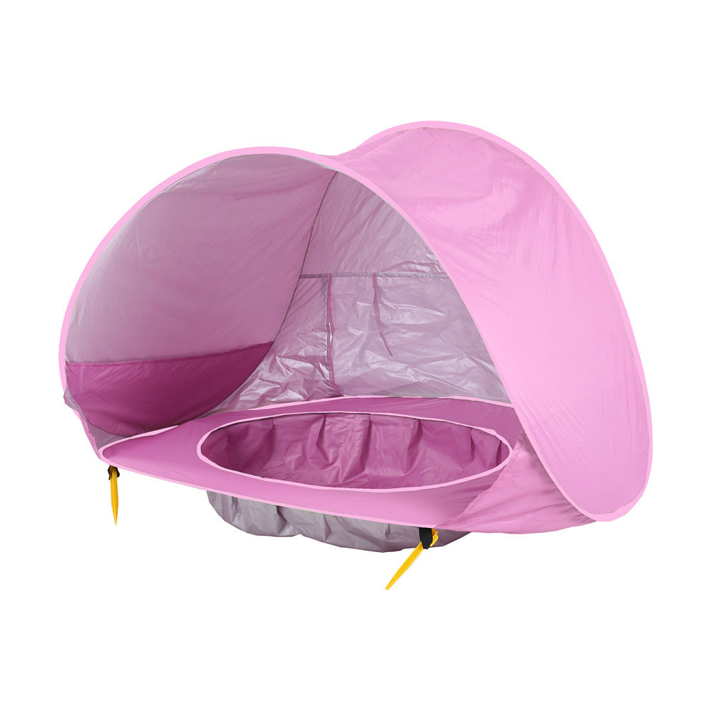 Baby Beach Tent Kids Outdoor Camping Easy Fold Up Waterproof  Up Sun Awning Tent UV-protecting 867679312150