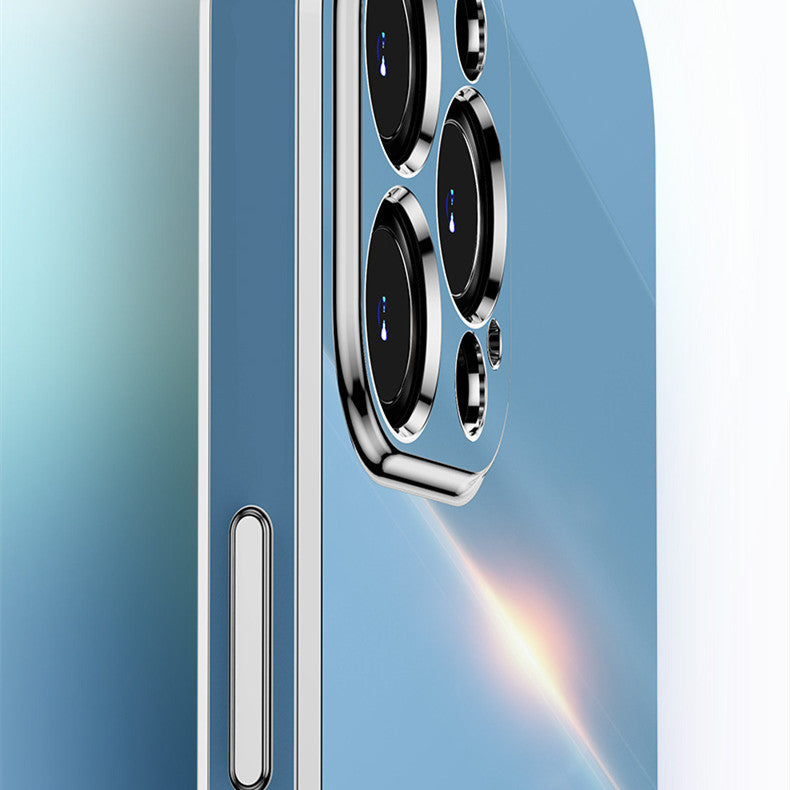 Mobile Phone Case New Straight Edge Electroplating All Inclusive 868be6e7 1cb8 4ded a162 25fffc51046e