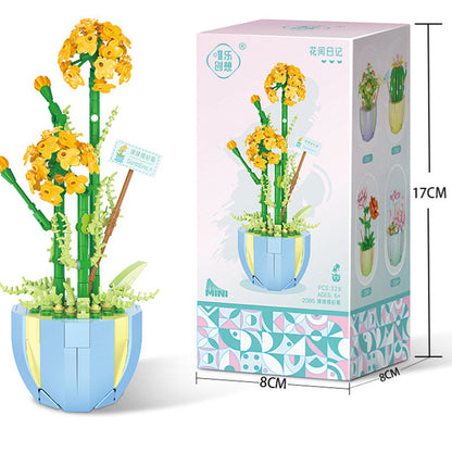 Building Block Puzzle Toy Eternal Flower Potted Mini Succulent Potted Plant 86be1391 6a7b 4f8a 89a5 b32d92d9d278 c218d200 ae7