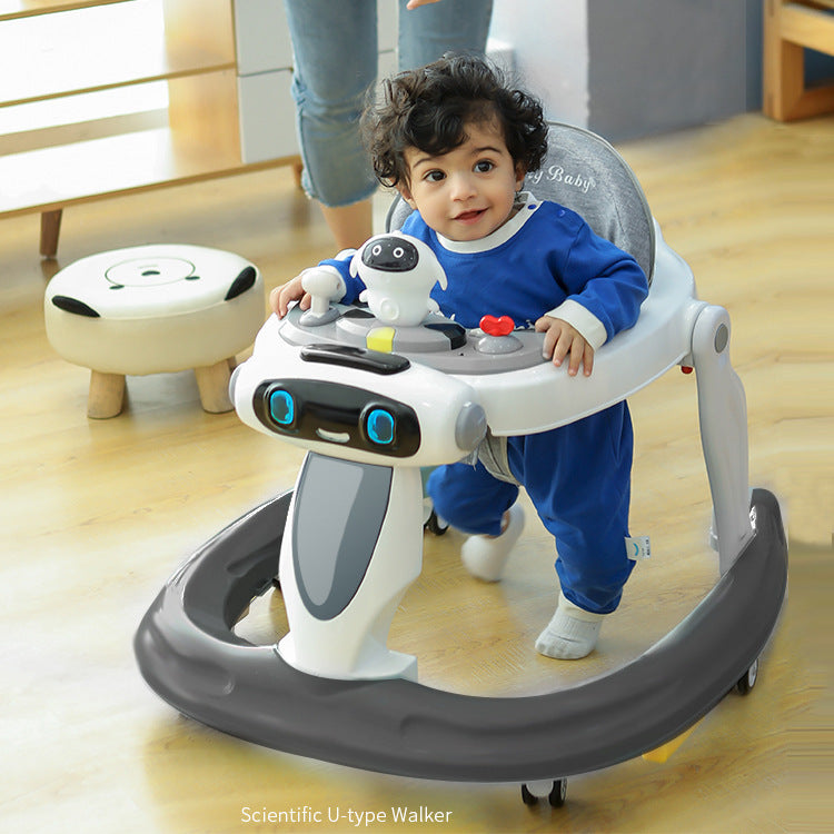 Baby Walker Anti-O-leg Baby Children's Multi-functional Anti-rollover Walker 86d8bce4 f570 40c5 b8ac 2bef167067e5