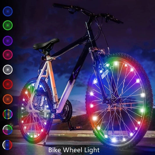 Glowing LED Bicycle Wheel Light Cycling Accessories 86da5481 ad88 480f 99e4 be3fb2c9ed8c