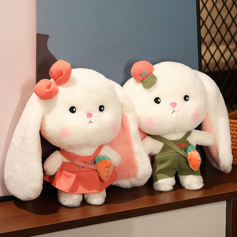 Fashionable New Cute Little White Rabbit Doll 86e342d4 24b2 46ad 85d6 721c506b6262