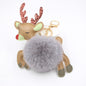 Christmas Deer Pompons Bag Accessories Keychain Pendant 86f2c699 e1bb 4211 a7b0 3dea4988ad98