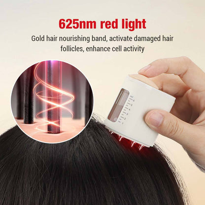 Red Light Vibration Massage Comb Scalp Medicine Import Micro Current 8703a282 0914 4300 9a8a ffabd51846a6