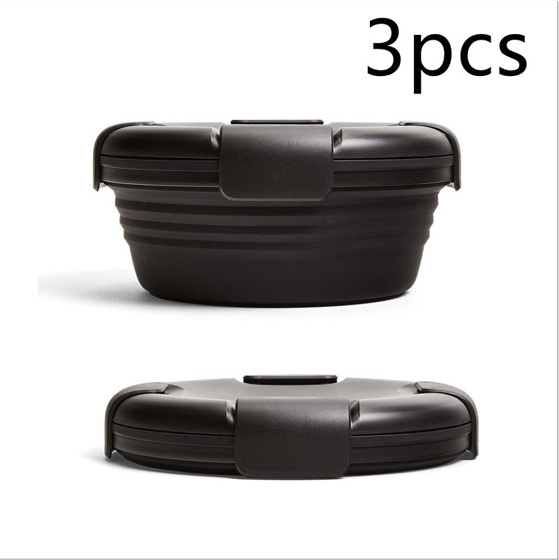 Outdoor Picnic Silicone Folding Lunch Box 8703d7fd 019e 4974 8675 a46ea86758d0