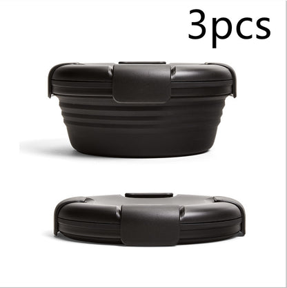 Outdoor Picnic Silicone Folding Lunch Box 8703d7fd 019e 4974 8675 a46ea86758d0