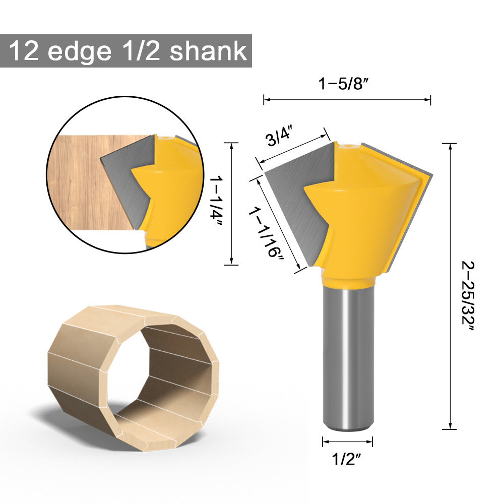 Bird's Mouth Router Bit 870736362054