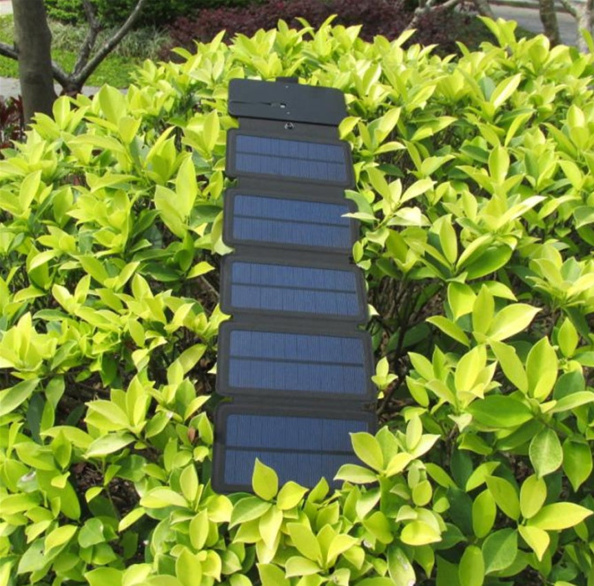 Outdoor 8W folding solar charger Direct charging collapsible solar package Off-road emergency mobile power supply - 图片 4