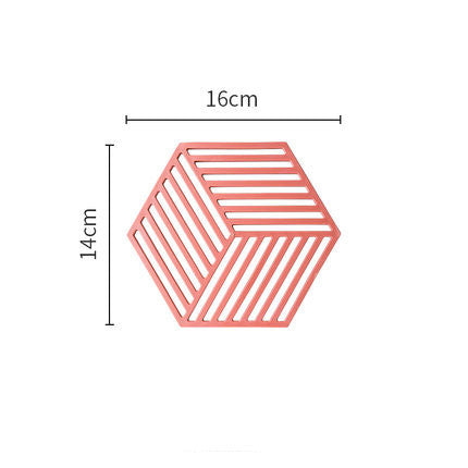 Hexagonal anti-scalding pot coaster 8714900670995