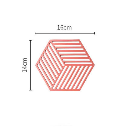 Hexagonal anti-scalding pot coaster 8714900670995