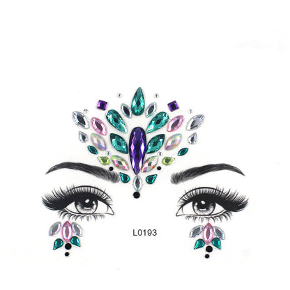 Women's Fashion Party Decoration Face Stickers 87152376 cd02 47ef b650 8d13f55ecb0f