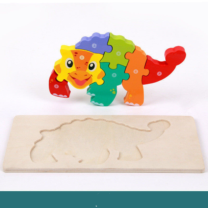 Children's Educational Toys Wooden Three-dimensional Montessori 872dd357 ca18 4d50 89be 87fda94f39e8