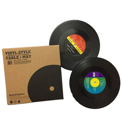 Retro CD - cup vinyl cup - vinyl cup cushion vinyl cup for anti-skid insulation 8749151812347