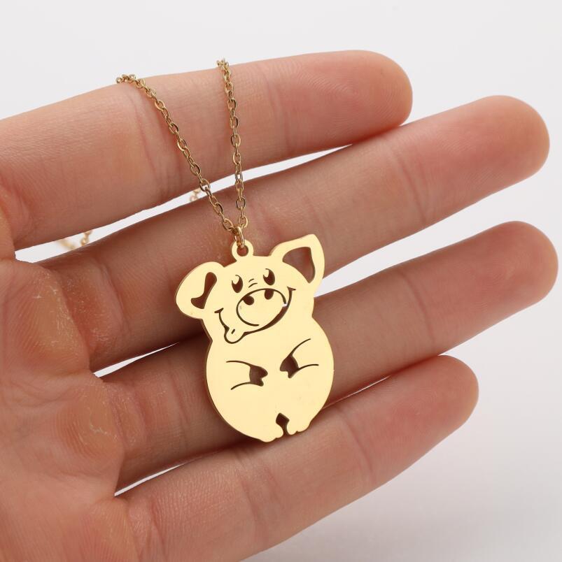 Ins Light Luxury Personality Cute Cartoon Animal Pendant Necklace 874a3352 ae83 4642 9a46 18676227c5a4