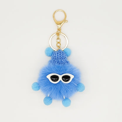 Rex Rabbit Fur Small Briquettes Elf Cute Plush Doll Pendant Keychain 8755295c cbf6 4486 be55 91f6c769c32c