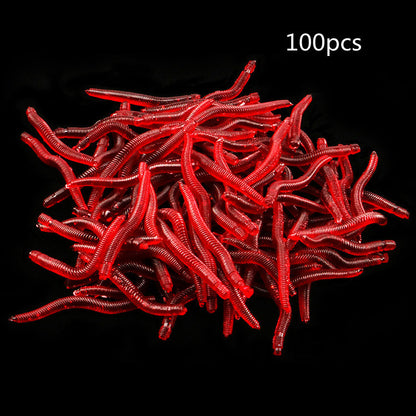 Soft Redworm Fake Bait 3.5cm Bulk Fishy Simulation Soft 877207e8 f5fe 4415 b8c6 97162ae9360b