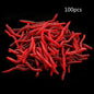 Soft Redworm Fake Bait 3.5cm Bulk Fishy Simulation Soft 877207e8 f5fe 4415 b8c6 97162ae9360b