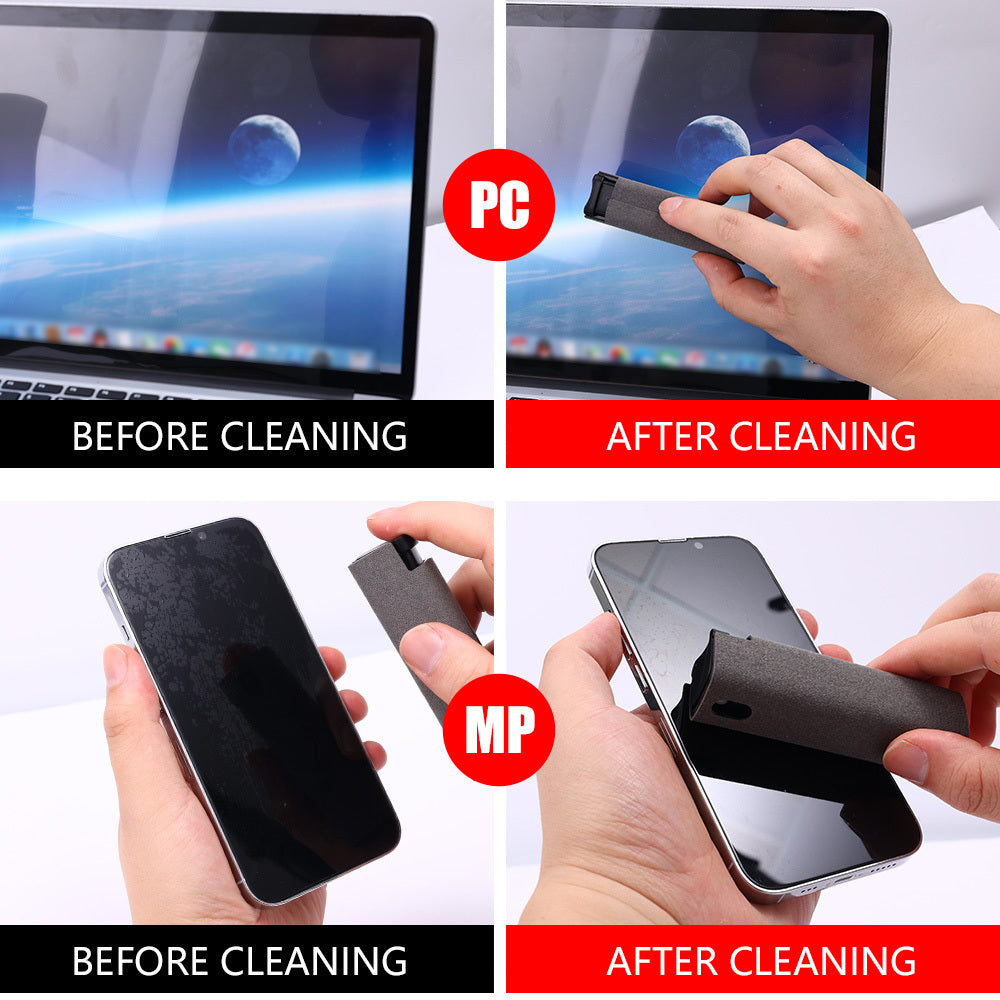 Mobile Phone Screen Cleaner Artifact Storage Integrated Mobile Phone Portable Computer Screen Cleaner Set 8777cba2 d30b 403f 