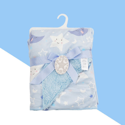 Babies' Woolen Blanket Baby Double Layer Super Soft Plush Blanket 878ff9f8 de8d 42d0 bb35 e389de452f55