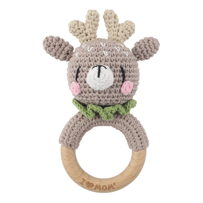 Baby Rattle Hand Woven Cartoon Animal Bracelet Newborn Soothing Doll 87912546 494d 45f2 8d6f a404f8791279