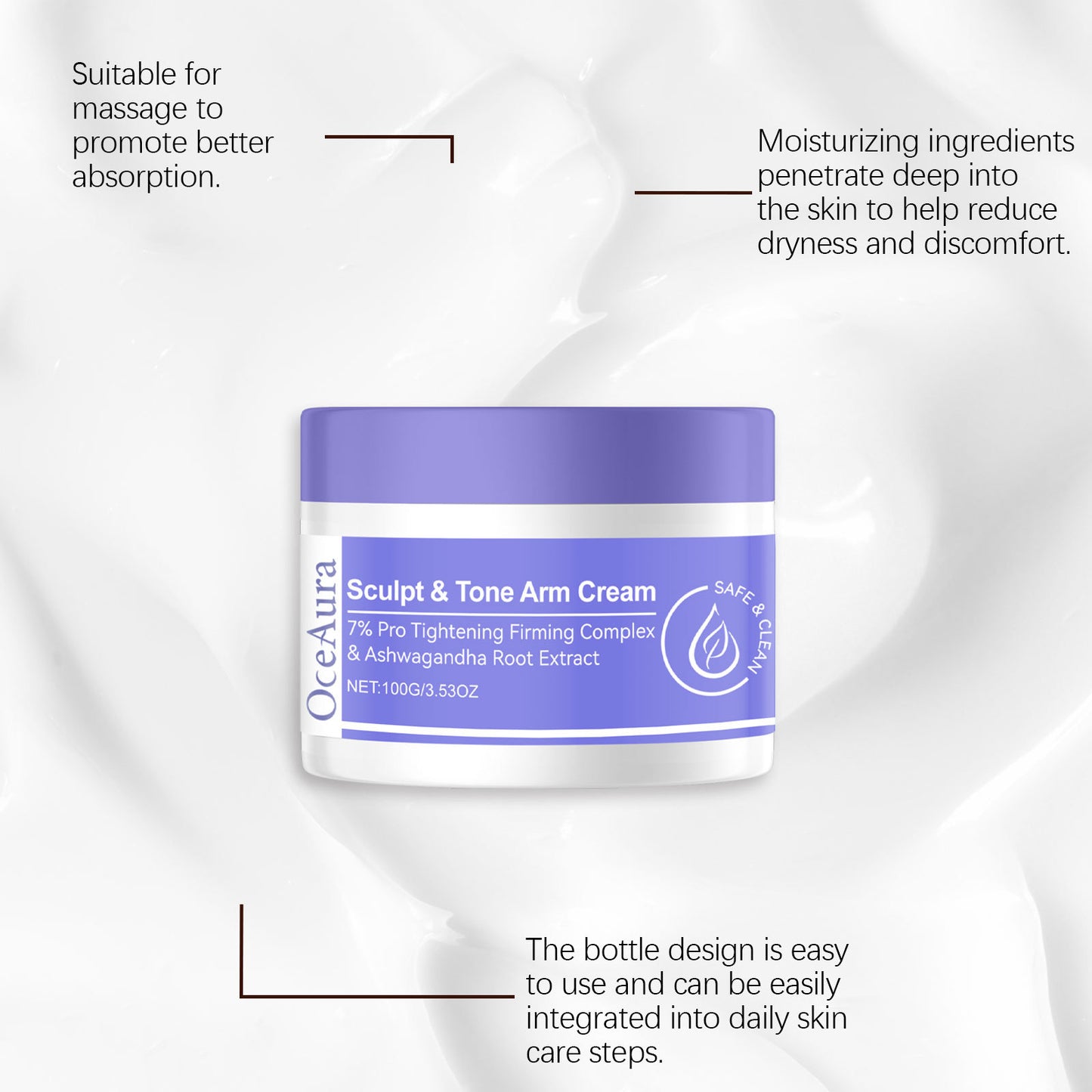 Styling And Tone Arm Firming Skin Cream