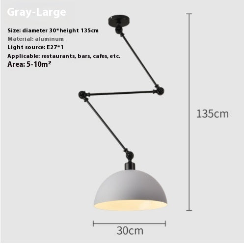Simple And Adjustable Lamp Creative Dining Room Bedroom Collapsible Chandelier 87aa5c86 14d6 4eab b180 8c3b65a1c429 trans