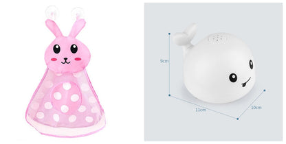 New Baby Bathroom Bath Electric Induction Whale Spray Small Toy 87aed607 8660 43b1 b8d8 ee4923b4a584