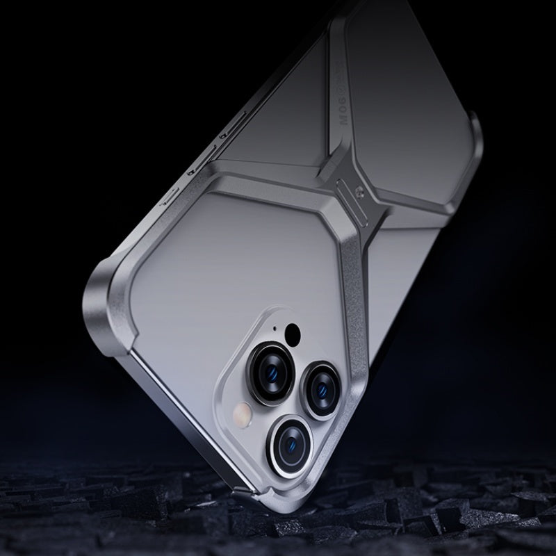 Aluminum Alloy Case New Hollow-out Frameless Heat Radiating Phone Shell 87b9deb1 1fac 4379 b0da 5c561e0f1f8b