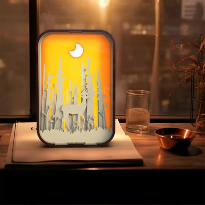 Woodcarving Light Creative Gift Minimalist Bedside Night Light Decoration Desktop Decoration Birthday Gift 87d67fdb ec83 4fd6