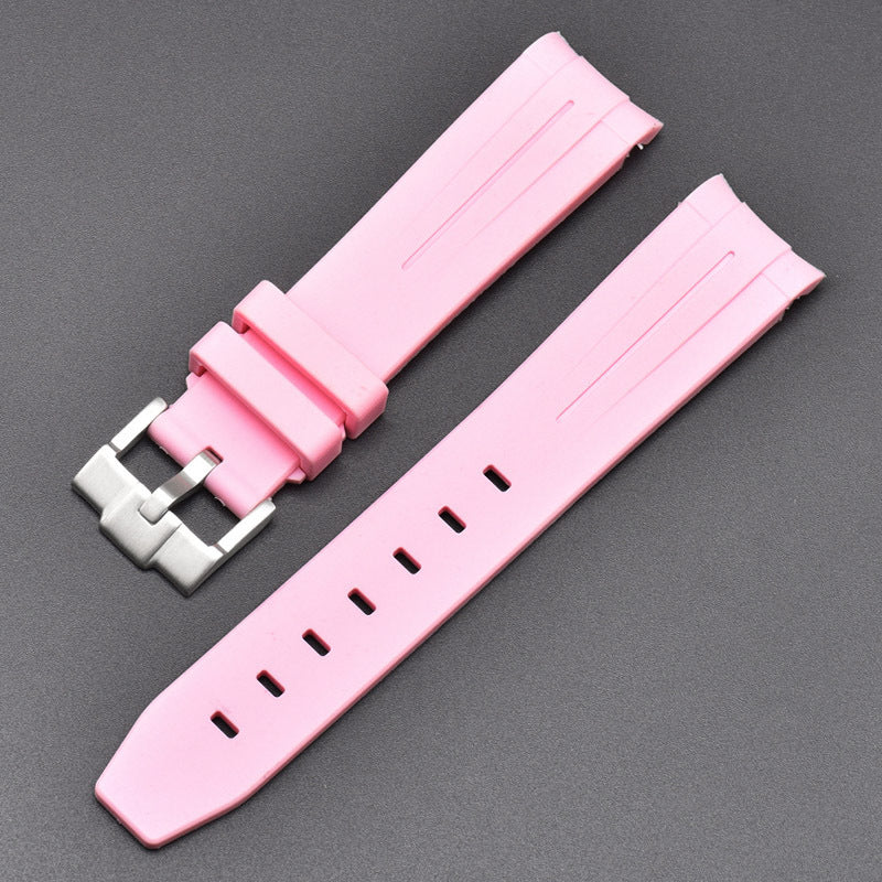 Mercury Arc Rubber Watch Strap Men's And Women's Waterproof 20mm 87e72bb5 6232 450e 9187 550951b7cc64