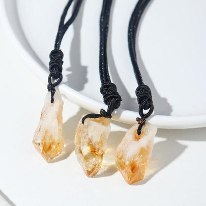 Braided Black Rope Pendant Necklace 87e8ef77 44fe 4989 a6cb e58cabdbe519