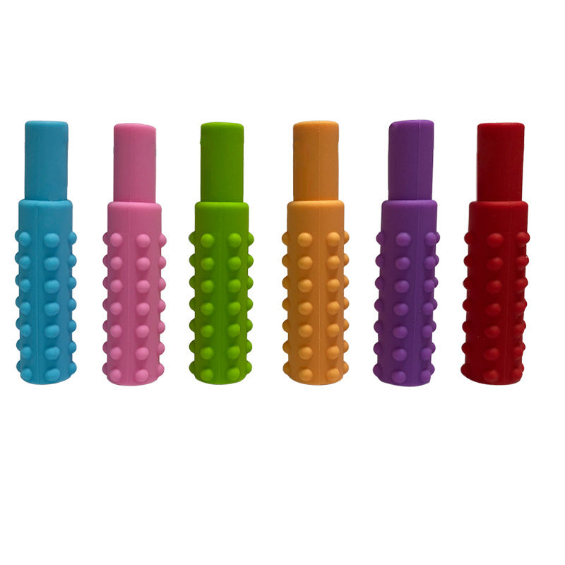 Silicone Mace Shaped Teether Chewing Sensory Necklace 87f7381d 709c 41fc b4f7 2baa16110e31