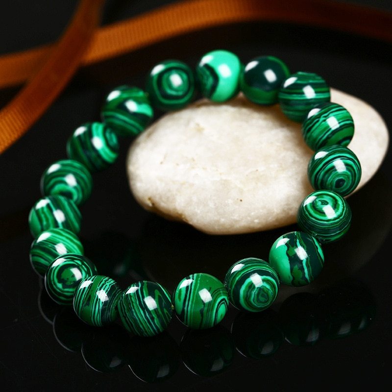 Natural malachite bracelet 88173057560