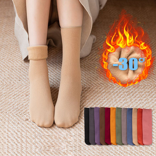 Candy Tube Socks Autumn And Winter Vertical Stripes Cashmere Snow Socks 8819a6db 68ce 445f b795 e7872cfce4b5