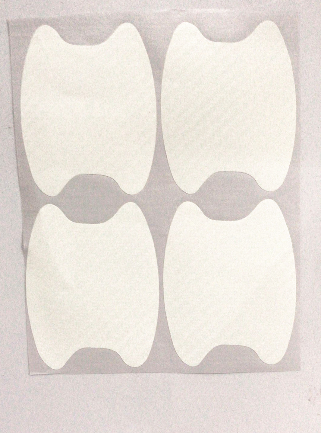 4pcs Set Of Door Stickers Carbon Fiber Scratch-resistant Car Handle Stickers - HD Wireless Product #3