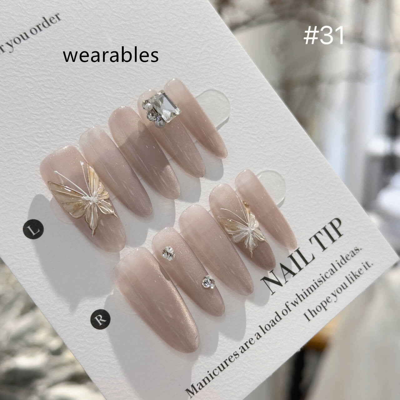 Handmade Long Mechanical Awn Star  Diamond Manicure 88292436 0ba7 493f 97f2 af4da446971e