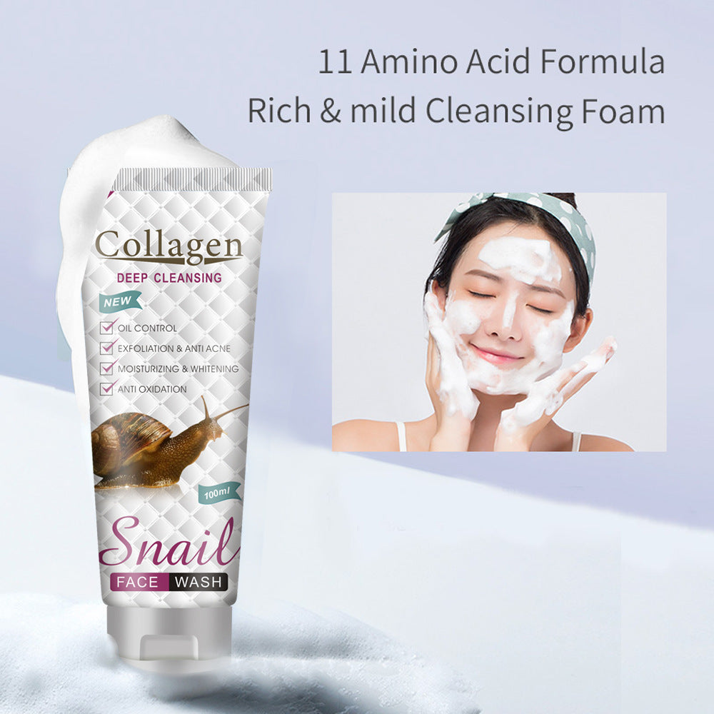 Collagen Snail Pore Cleansing Cleanser 882e16a1 4fcd 4de3 9b27 8f03e9f56090