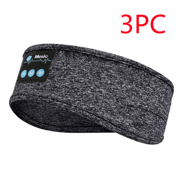 Wireless Bluetooth V5.0 Sports Headband With Music Call Stereo Shading Sleep Headband 882f2584 af43 48a1 8fe7 78647dedfc83