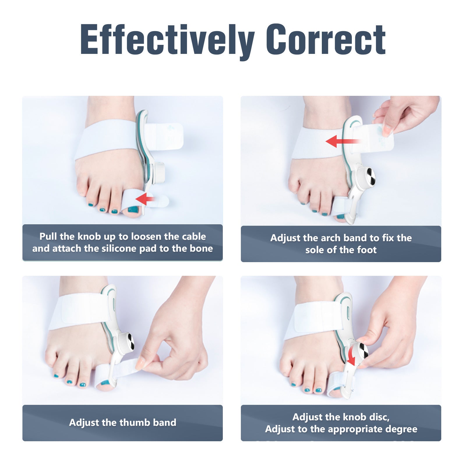 New Men's And Women's 3-board Correction Varying Degrees Thumb Valgus Orthosis 8831206a 76b3 41d5 bf08 422afc7b4b53