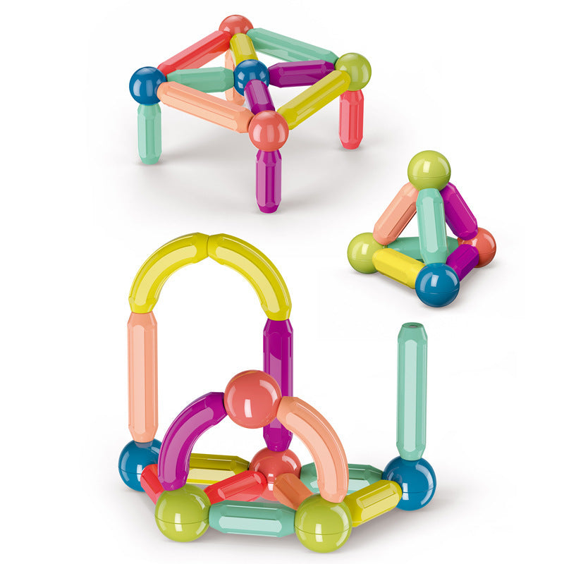 Assembled Magnetic Building Blocks Toy Early Education 8839fcc7 bdff 4d7e 8899 05f39a33131b